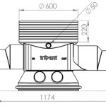 TRIDENT 1.650 FILTER Trident 1.650 Boxfilter für den Erdeinbau TRIDENT 1.650 FILTER Trident 1.650 Boxfilter für den Erdeinbau