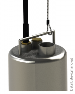 DRUCKTAUCHPUMPE COMBIPRESS  Drucktauchpumpe mit Durchflusswächter und Schwimmender Entnahme