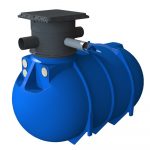 450 Blueline Kunststof Regenwassertank