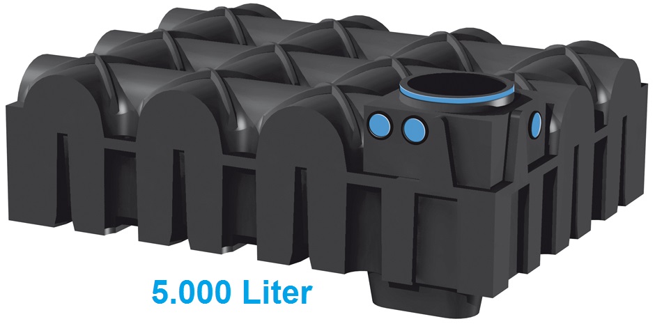 Regenwasserbehälter Flatline 5000L
