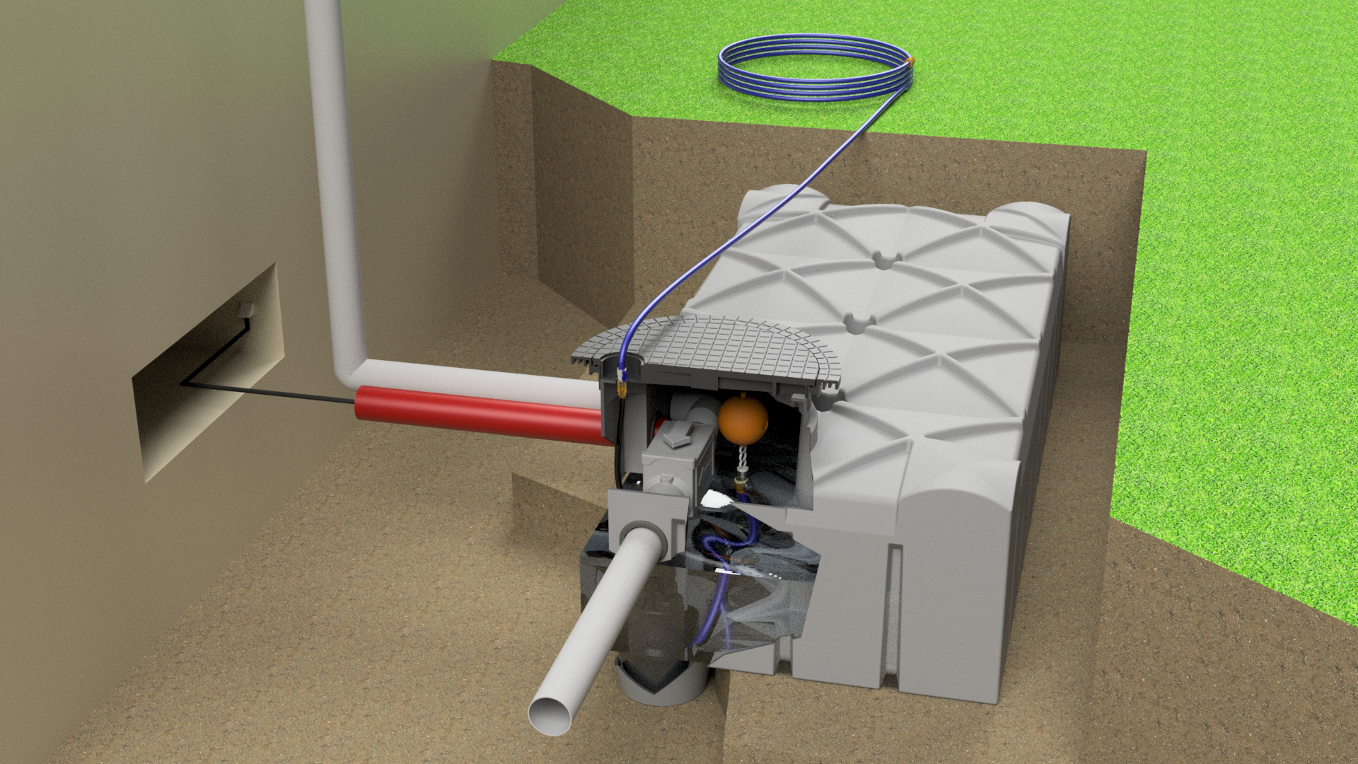 regenwater opvangen en gebruiken met flatline regenwatertank
