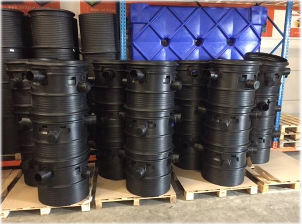 Varitank 325 Filterschachten voor regenwatertanks en regenwaterputten