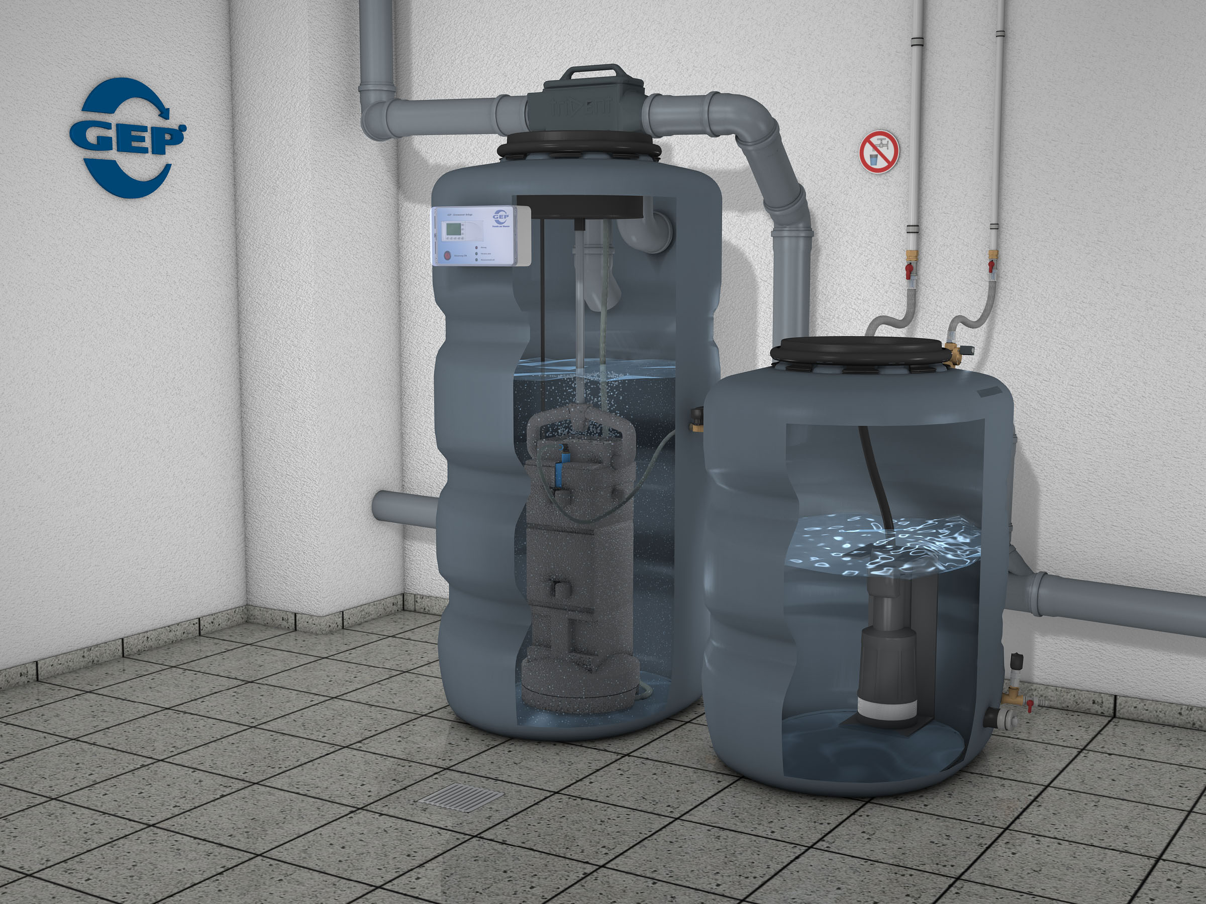 grijswater-waterrecycling-douchewater-recycling schema