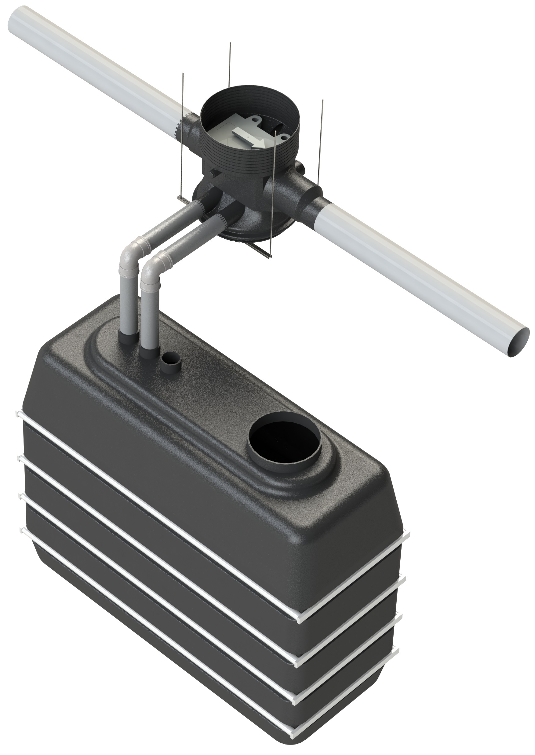 Regenwassertank oberirdisch