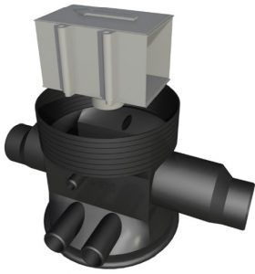 GEP regenwater filter voor GEP Varitanks voor regenwater