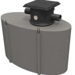FLEXOLINE VARITANK 450 Beton Regenwasserzisterne mit eingebautem Regenwasserfilter