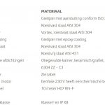 Schmutzwasserpumpe für Abwasser SB – 8/35 1F Dompelpomp voor afvalwater type SB