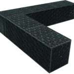 Versickerungsmodul für Regenwasser 125 Liter Infiltratiebox om regenwater en hemelwater af te koppelen