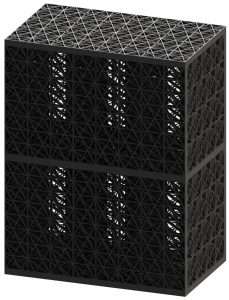 Versickerungsmodul für Regenwasser 125 Liter Infiltratiebox om regenwater en hemelwater af te koppelen