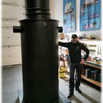 Pumpenschacht Wasteline Pro 750 Liter für Abwasser Pompput Pro 2.000 Liter voor vuil water