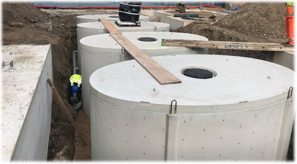 Versickerungsschacht 20.000 l