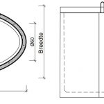 Versicherungsschacht aus Beton zur Versickerung von Regenwasser 20.000 Liter zakputten-en-infiltratieputten van beton