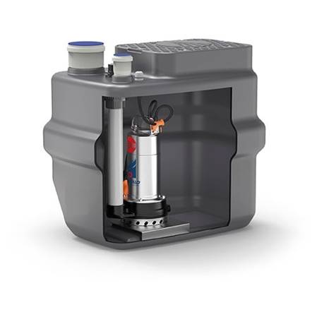 Hebeanlage für Abwasser 100 liter